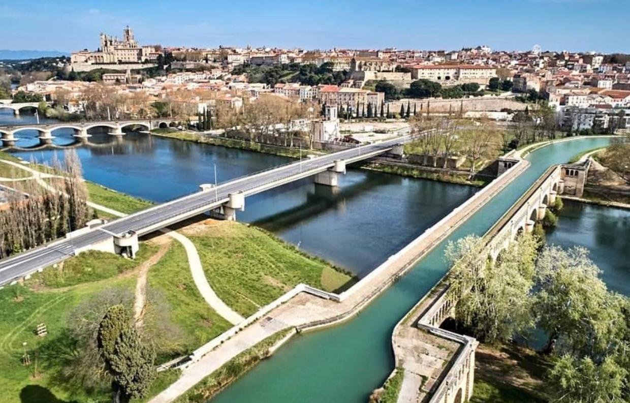 Le Boldieu- Duplex Beziers -Allee Paul Riquet- Wifi- Tv Connecte ภายนอก รูปภาพ